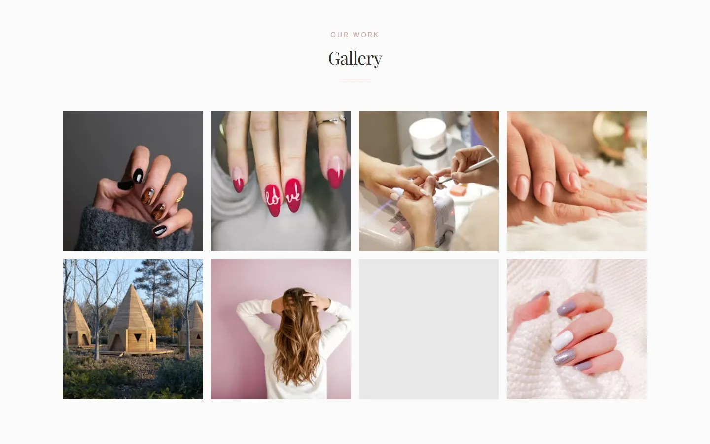 Deluxe Nails gallery of nail designs